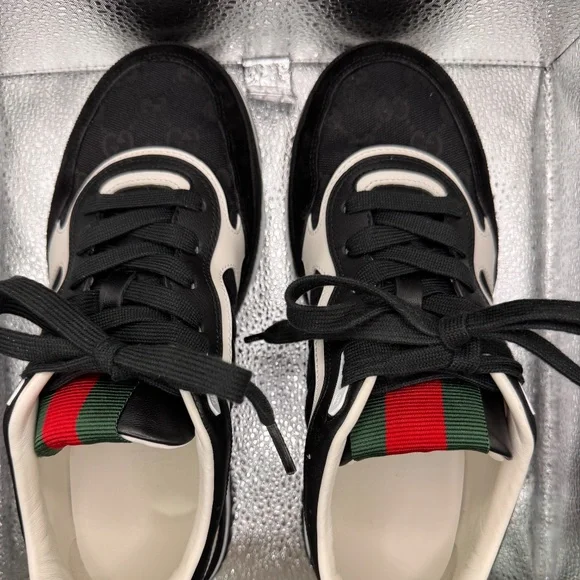 Men’s Gucci Re-Web sneaker - Picture 11 of 14